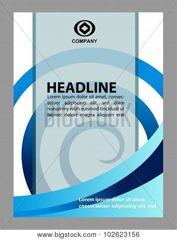 Flyer design background