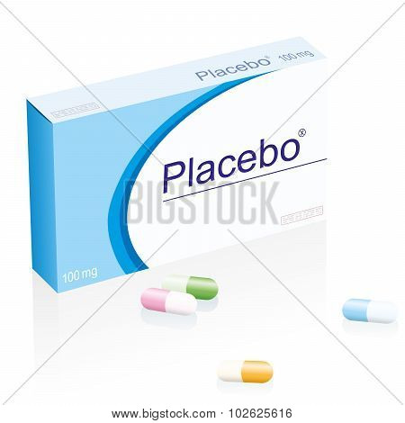 Placebo Medicine Package Capsules