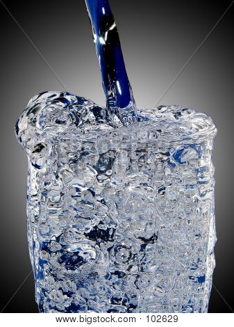 Ein Glas Eis