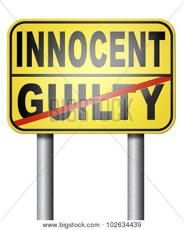 Innocent Or Guilty