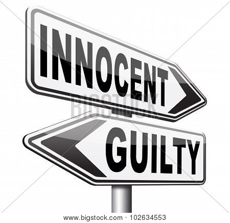 Innocent Or Guilty