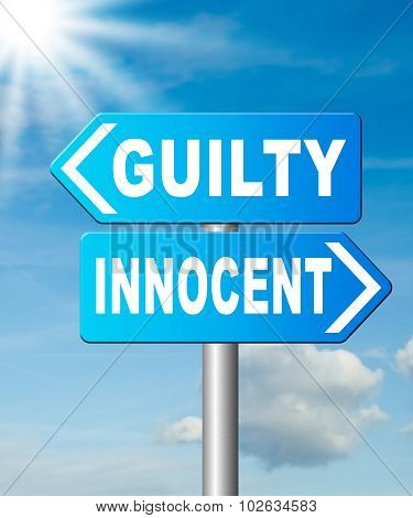 Innocent Or Guilty