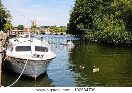 Boats on the River, Henley on Thames.