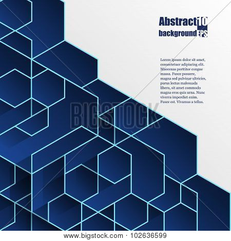 Abstract  background with geometric pattern.