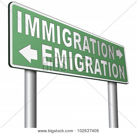 Immigration Or Emigration