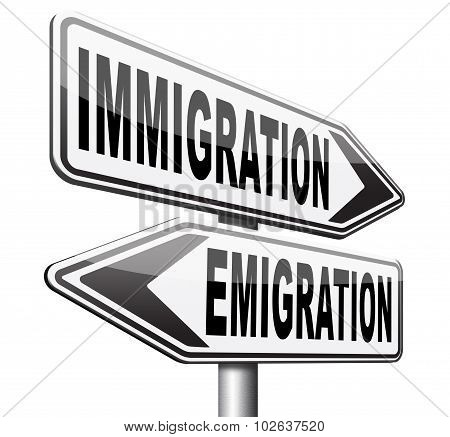 Immigration Or Emigration