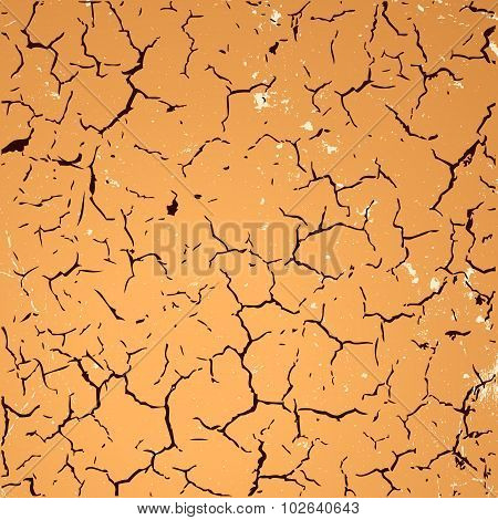 Crack ground texture
