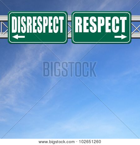 Respect Different Opinion
