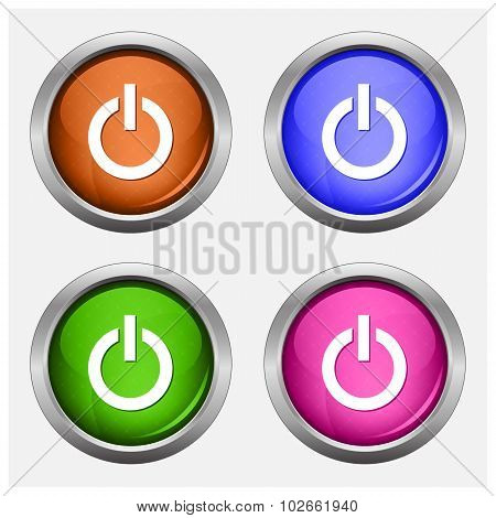 vector web button