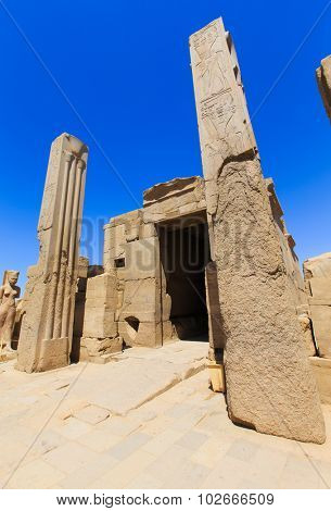 The temple of Hatshepsut near Luxor in Egypt