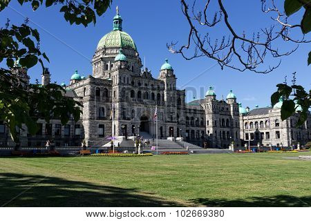 Grounds Of Legislative Building, Victoria, Bc