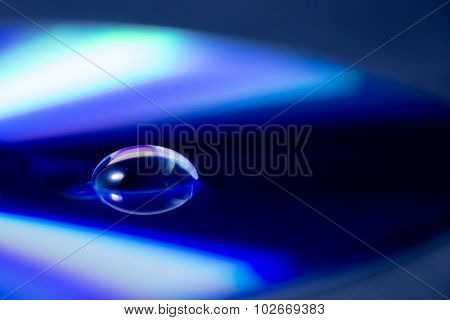 Water Drop In Color