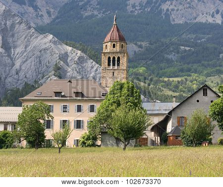 Village In The French Alps