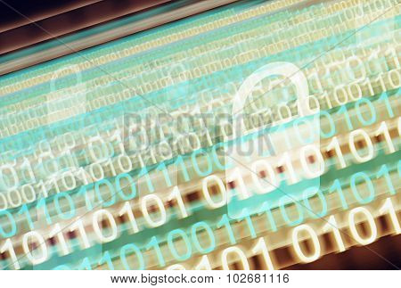 Abstract Digital Security Technologies Background
