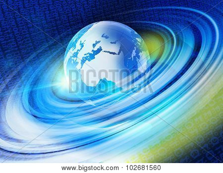 Graphical Digital World Background 2