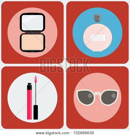 Beauty Vector Icon Set