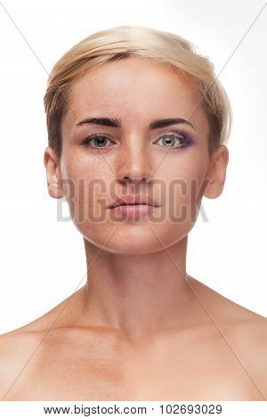 Before After Concept Make Up