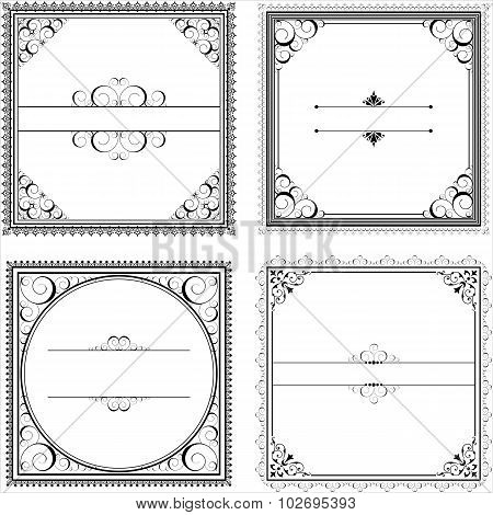 Vintage Background Set