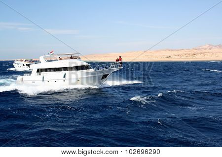 The Boat At The Sea