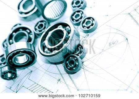 Ball Bearings On Draft