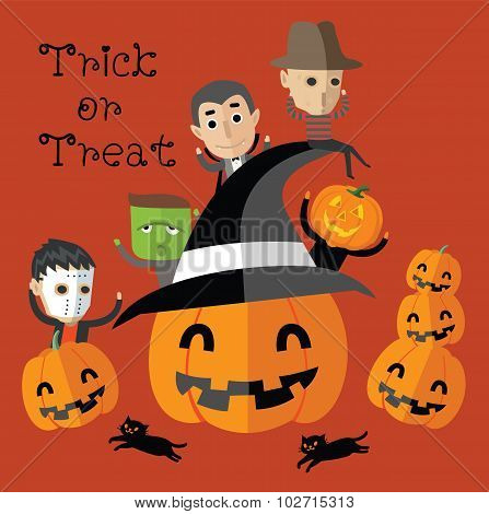 happy halloween eps10 format