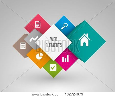 Vector Cube Box For Business Concepts And Web Design