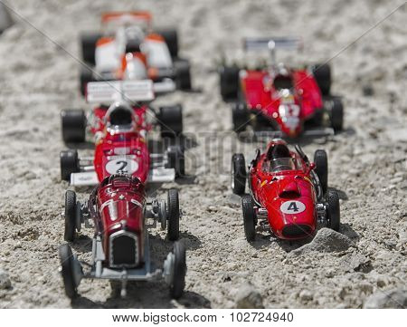 Scale Models Of A Old Cars