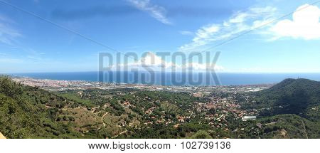 View from the Burriac Castle