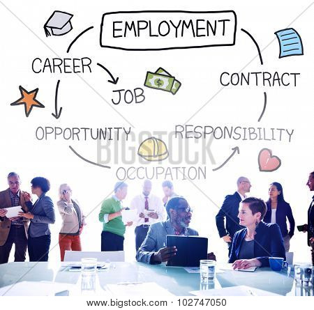 Employment Career Occupation Job Contract Concept