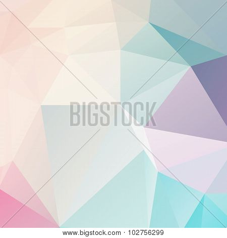 Abstract geometric triangular background