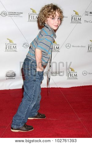 LOS ANGELES - SEP 24:  Nico Truppa at the Catalina Film Festival Opening Night Feature -- West of Redemption at the Lancer Auditorium on September 24, 2015 in Avalon, CA