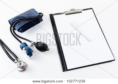 Medical Equipment - Stetoscope And Tonometer