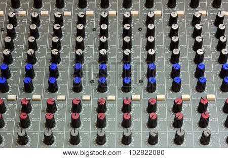 Sound Mixer Background.