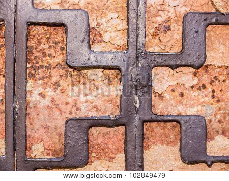Metal background.