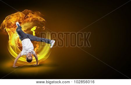 Hip hop dancer