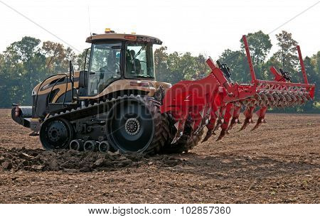 Yellow Tractor