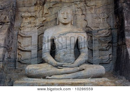 Siddende Buddha