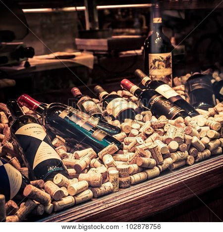 Selection Of Local Tuscan Wines