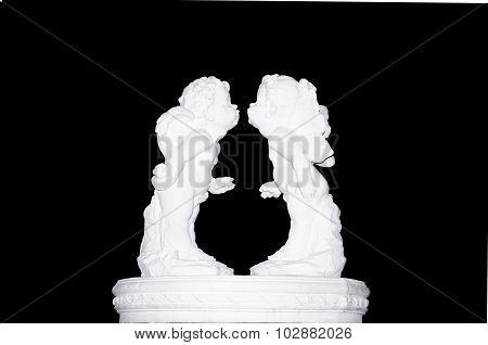 statue of angels, statues