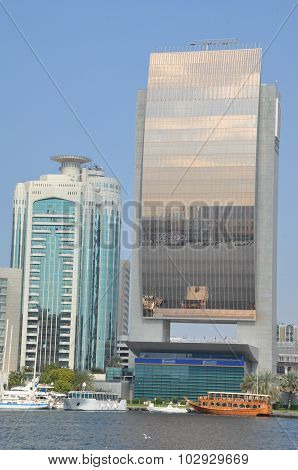 Dubai Creek in Dubai, UAE