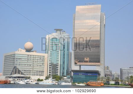 Dubai Creek in Dubai, UAE