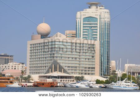Dubai Creek in Dubai, UAE