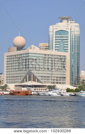 Dubai Creek in Dubai, UAE