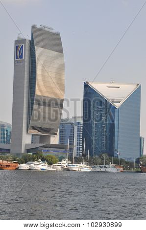 Dubai Creek in Dubai, UAE