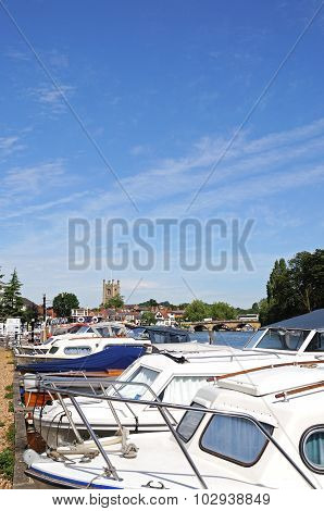 Boats on the River, Henley on Thames.