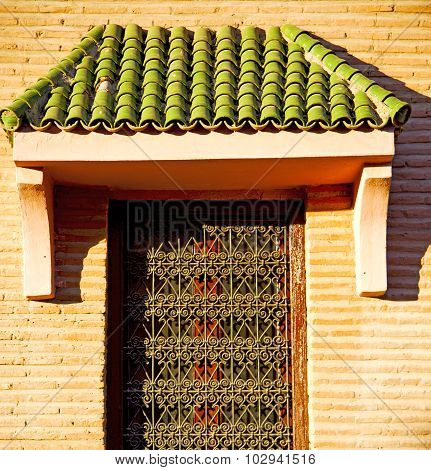 Window In Morocco Africa And Old Construction Wal Brick Historical
