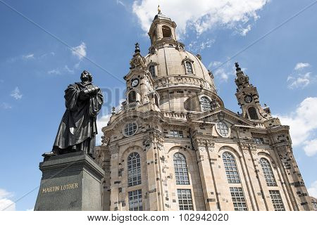 Frauenkirche In Dresden