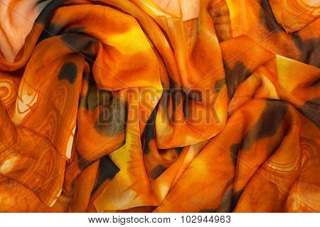 Abstract Background Made Of Cloth.
