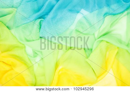 Abstract Background Made Of Cloth.