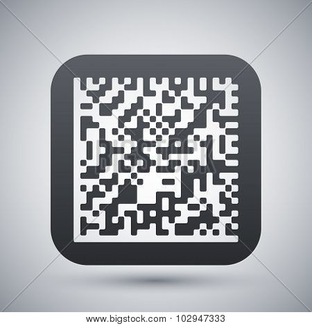 Vector Datamatrix Icon